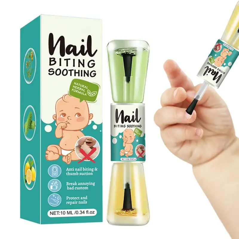 

Thumb Sucking Stop 10ml Nail Polish 10ml Bitter Tasting Anti-Biting Liquid Nail Polish Mild And Safe Nail Care Tool For Kids