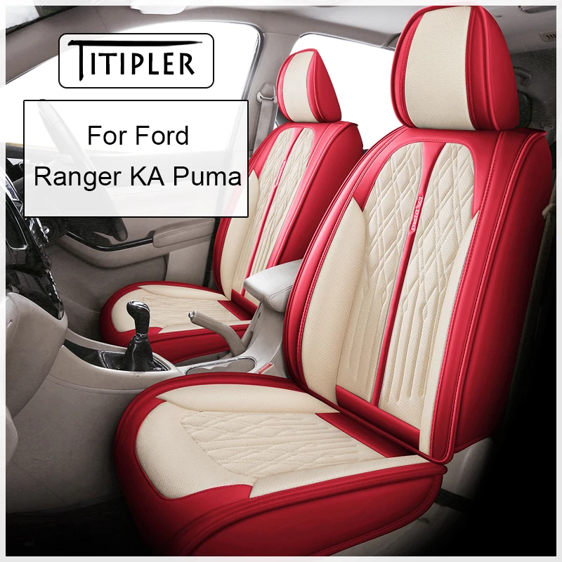 TITIPLER Car Seat Cover For Ford Ranger KA Puma Auto Accessories