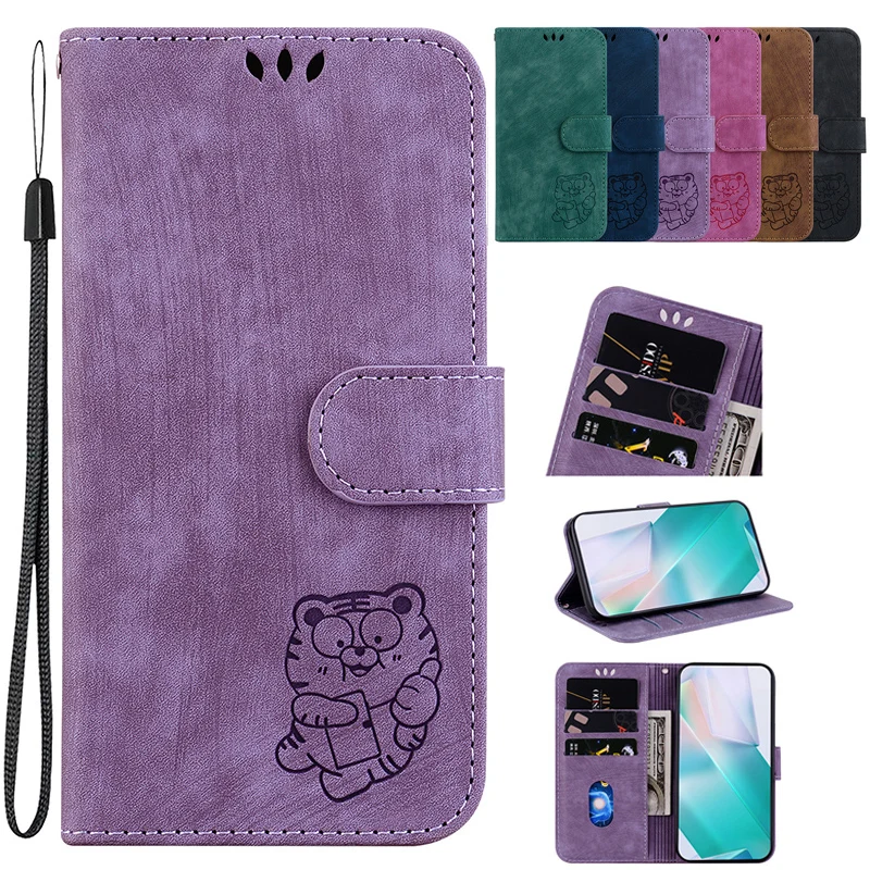 Magnetic Leather Flip Cover Wallet Phone Case