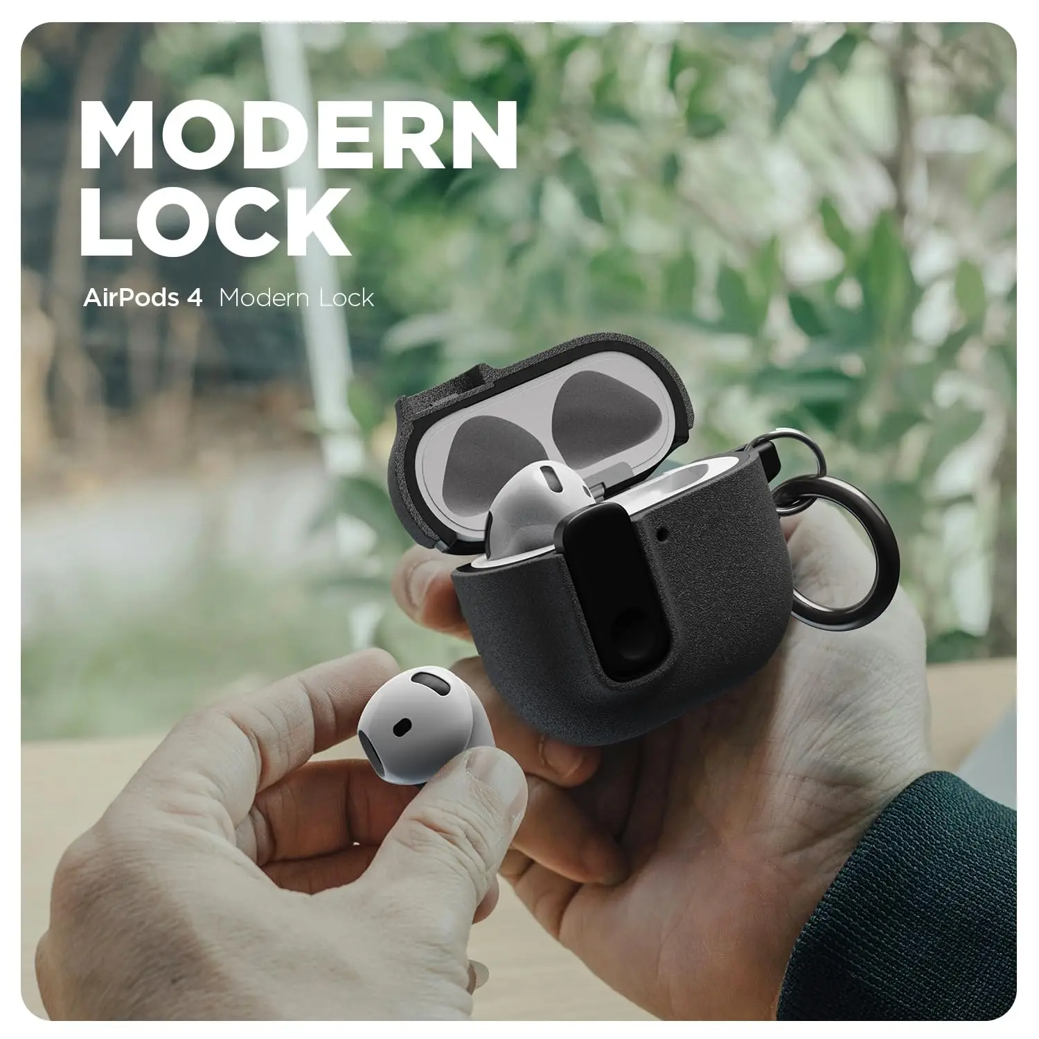 Shockproof Safety Case with Lock Buckle for Wireless Earbuds - Full Protection Headphone Accessories