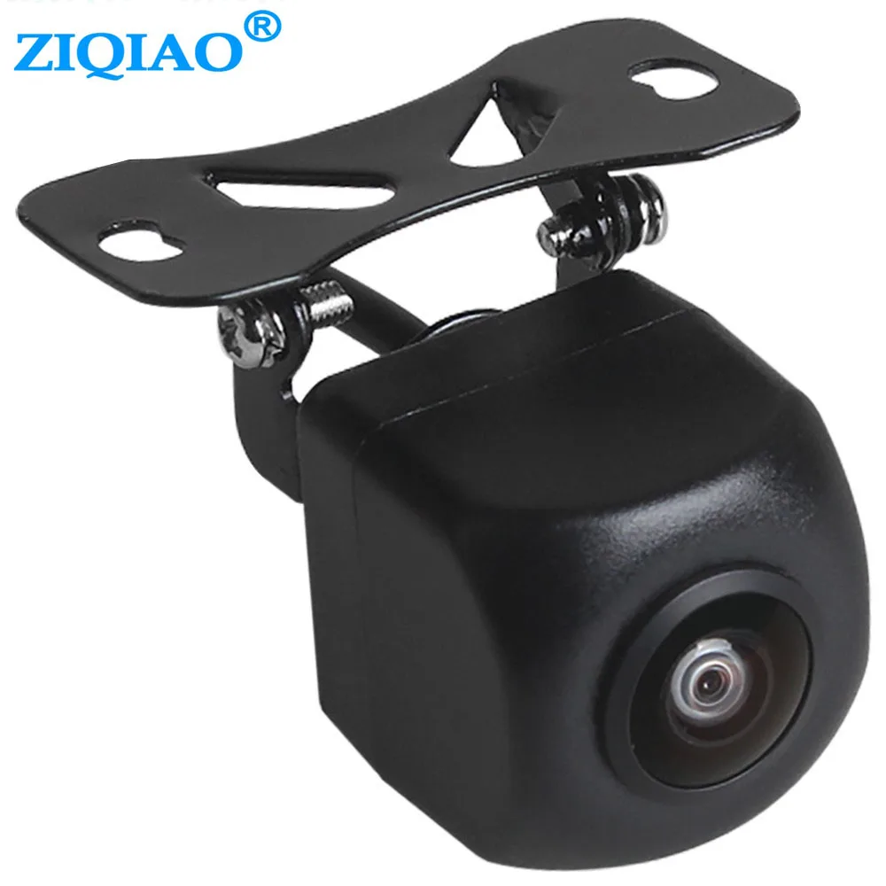 

ZIQIAO Car Rear View Camera HD Fisheye Lens Night Vision MCCD Universal Parking Backup Camera HS075