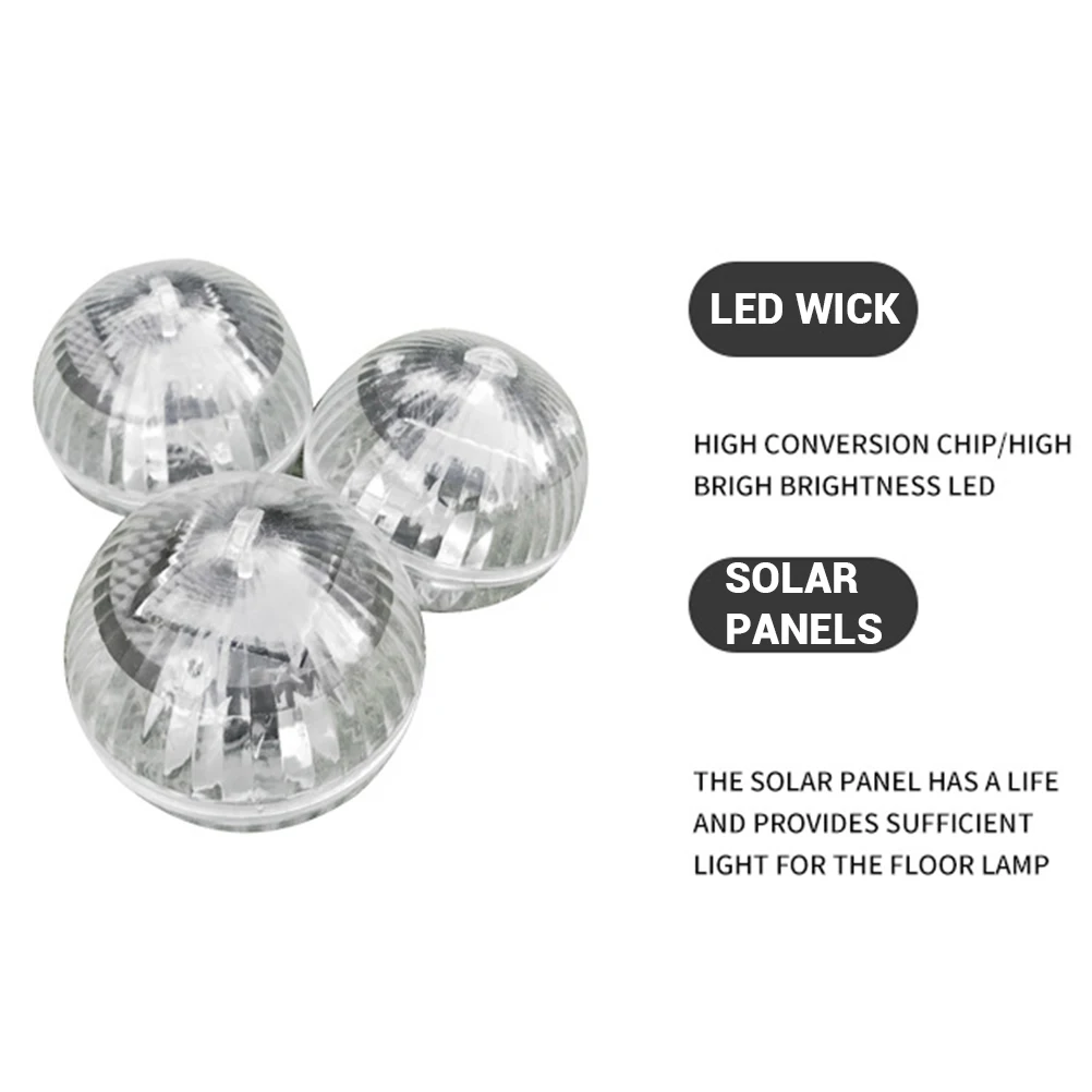 Solar Floating Lights Swimming Pool Waterproof LED Solar Power Multi Color Changing Water Drift Lamp For Outdoor Fish Tank Pond