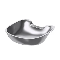 ROJECO Stainless Steel Pet Feeder Bowl Attachment (Stainless Steel)