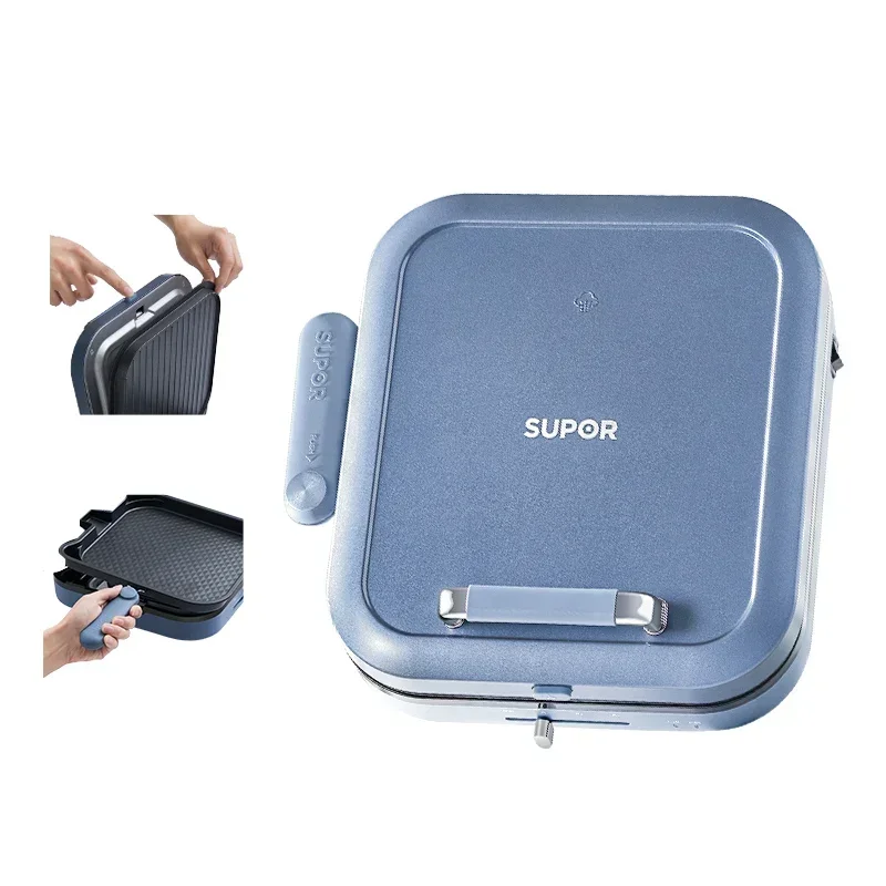 Household double-sided heating pancake rack electric pancake tray is deeper, larger and removable 6