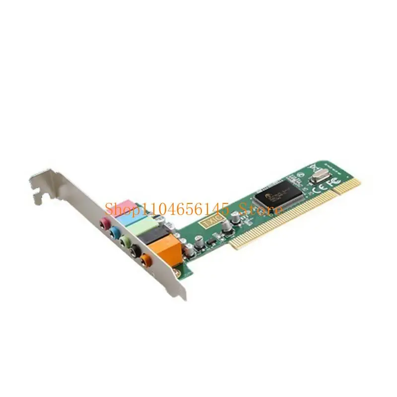 게임 엔터테인먼트용 652F PCI 5.1 서라운드 사운드 카드 오디오 어댑터 CMI8738 칩