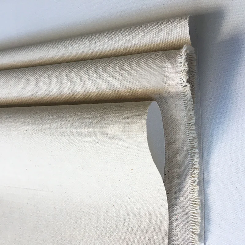 Blank Artist Primed Linen Blend Canvas Roll 42in 330gsm