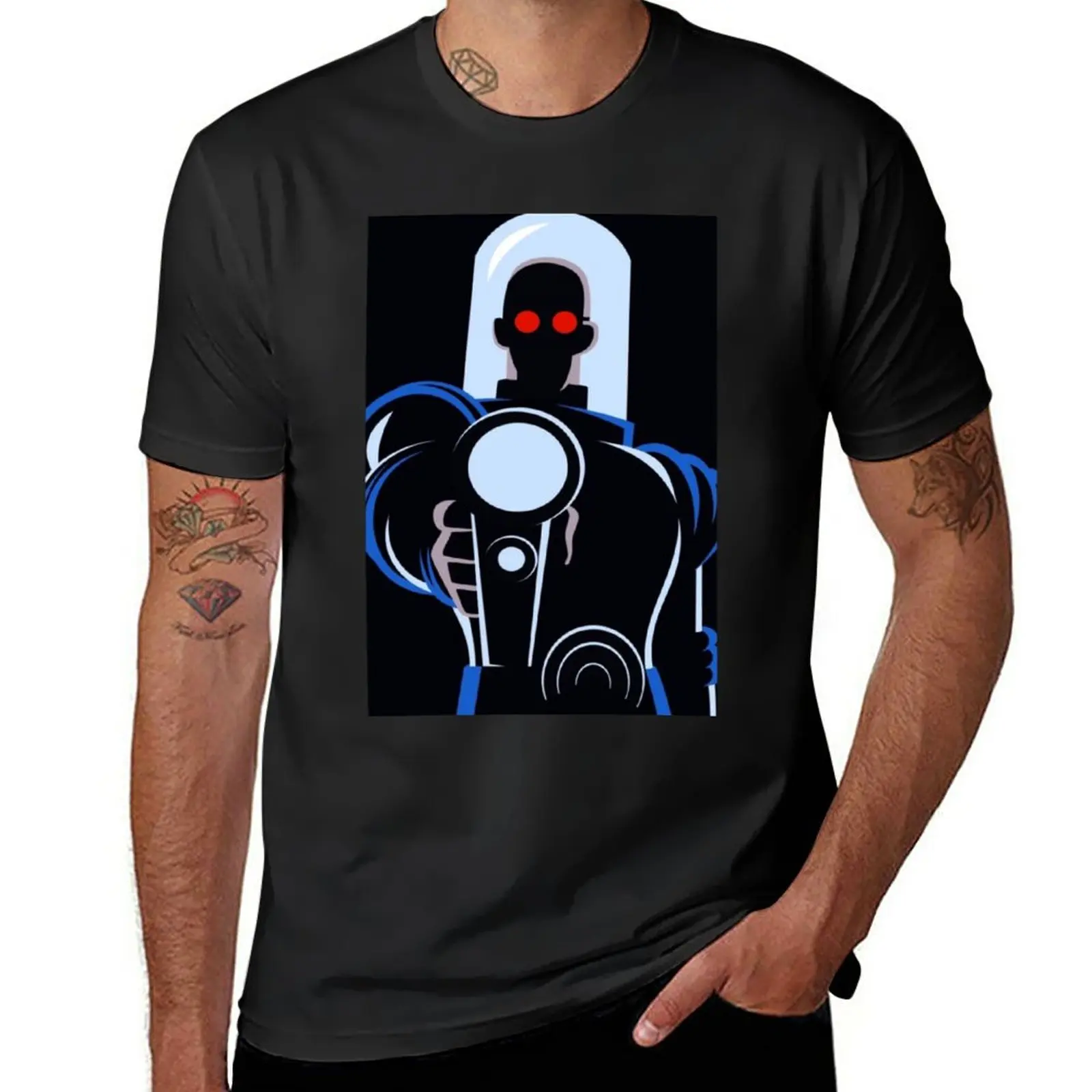 New Mr. Freeze Btas T-Shirt Ragazzi Magliette Grafiche Magliette Per Uomo Cotone