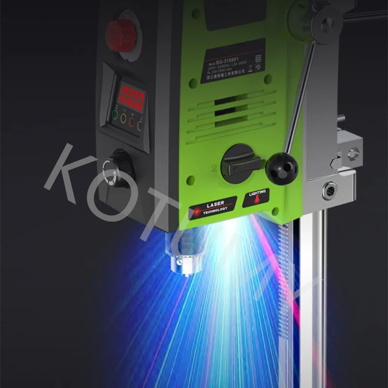 Digital Display Bench Drill High Precision Bench Drill Small Household 220V Industrial Grade Drilling And Milling Machine 5