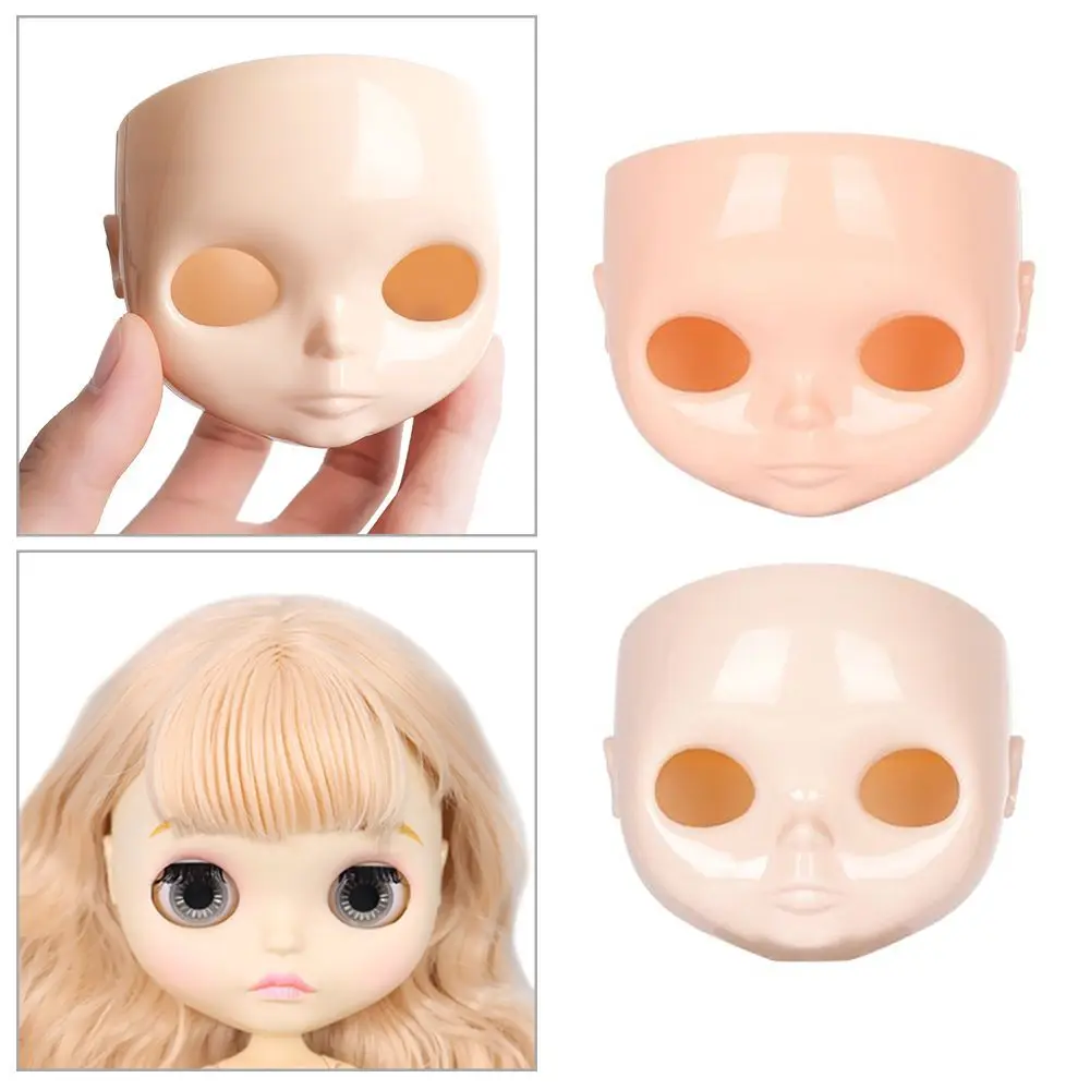 Plastic Doll Faceplate for 1/6 Blyth Dolls DIY No Makeup