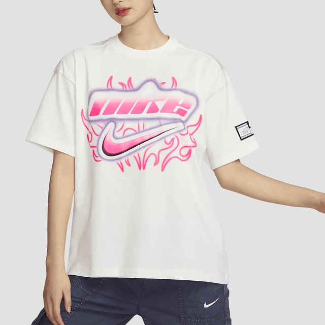 Nike officiel 2024 nouveau manches courtes amples imprimées pour femmes FZ1147-133 1