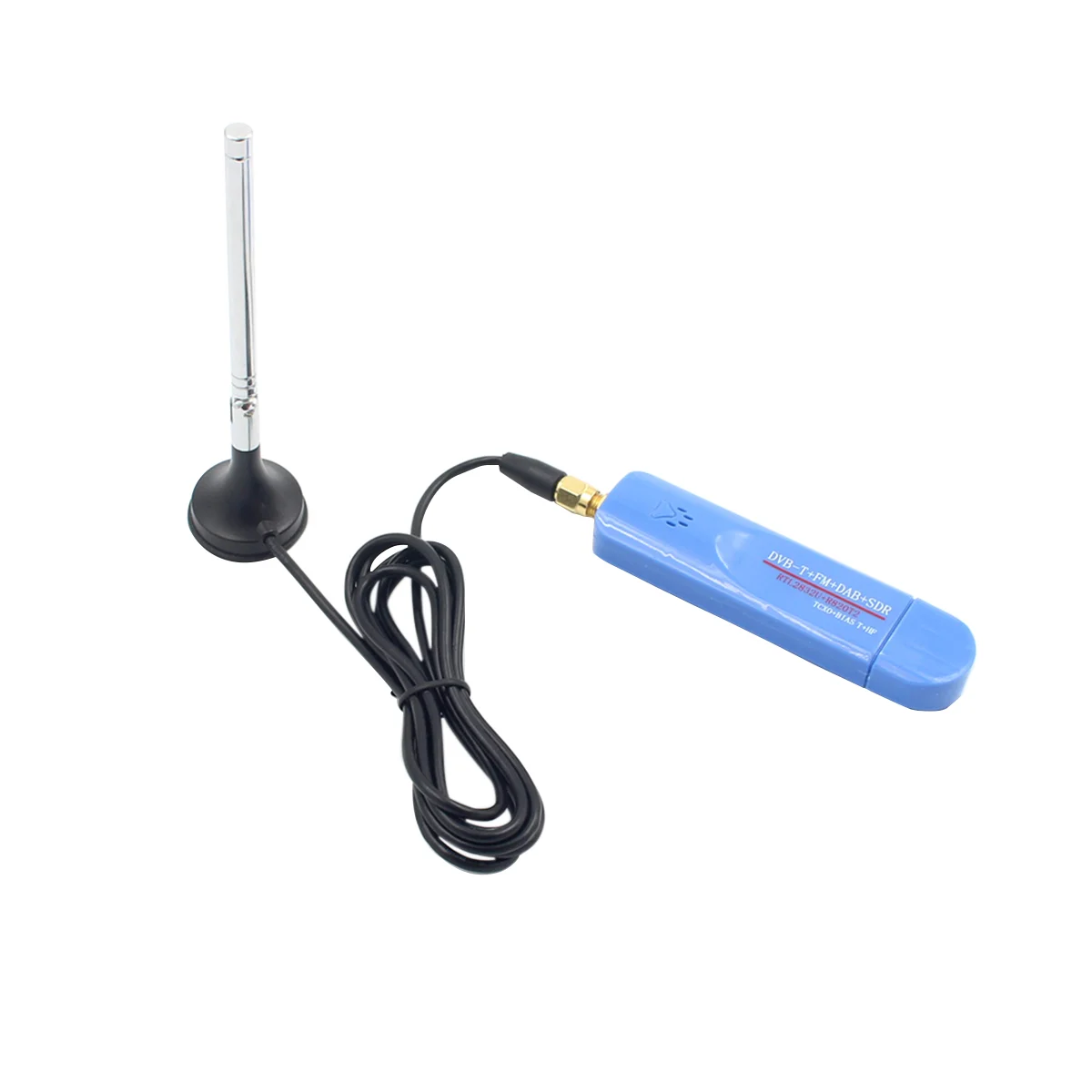 

USB Dongle ESD Protection RTL- ADS-B 1PPM SMA F Digital Low Tuner Radio Receiver Antenna Set for Windows Linux