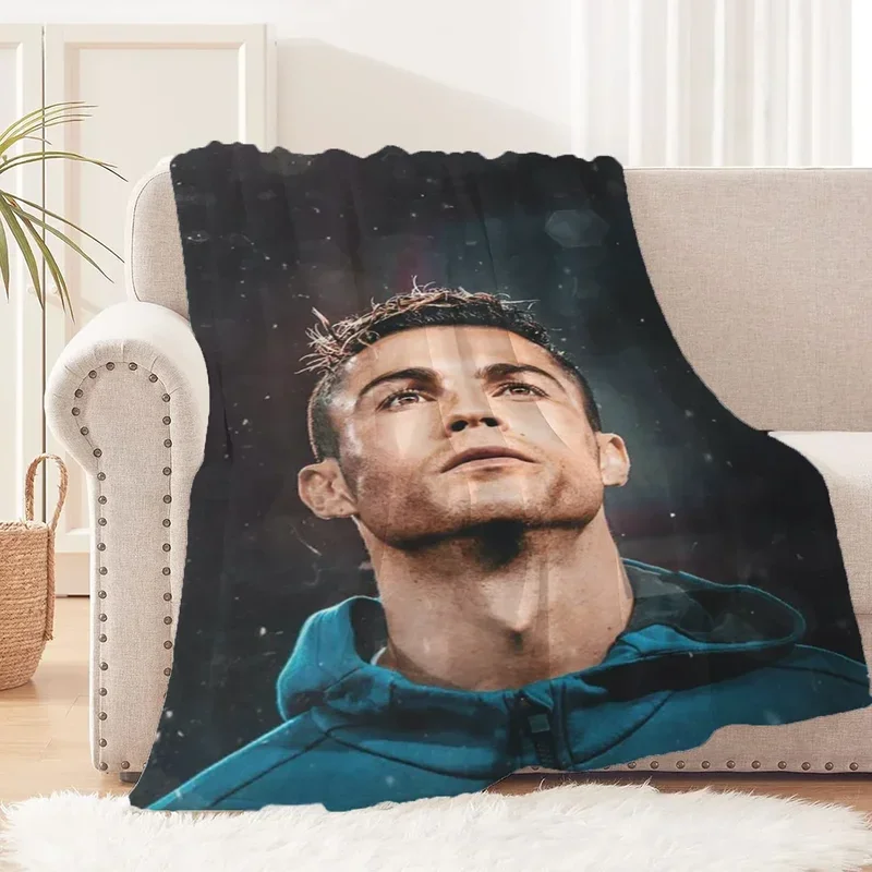 Home Interior Ronaldo Luxury Throw Blanket Fluffy Hairy Blankets for Bed Blanket 150cm X 200cm Sofa Blankets and Throws Cobij@0 2