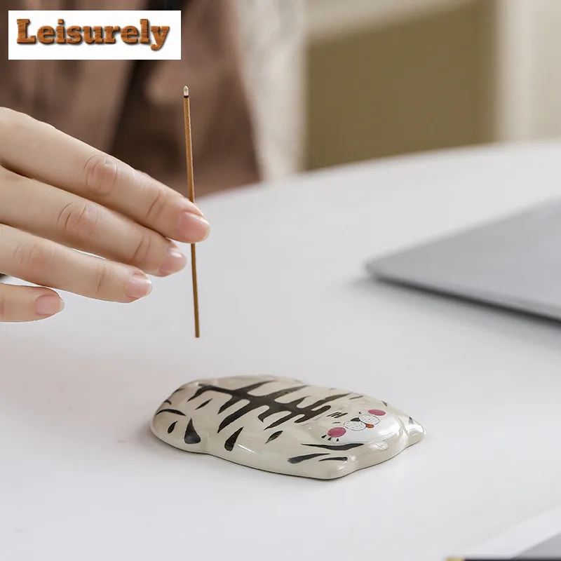 Cute Animal Incense Holder Mist Smoking Steamers Incense Burners Consecrate Smell Distributor Censer Yoga Supplies Collection