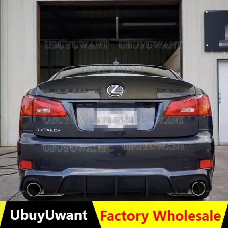 

For LEXUS IS250 IS350 ISF 2006-2011 IS350 Car Rear Spoiler Wing Trunk Lip Car Rear Wing Lip Trunk Spoiler Rear Lip Spoiler