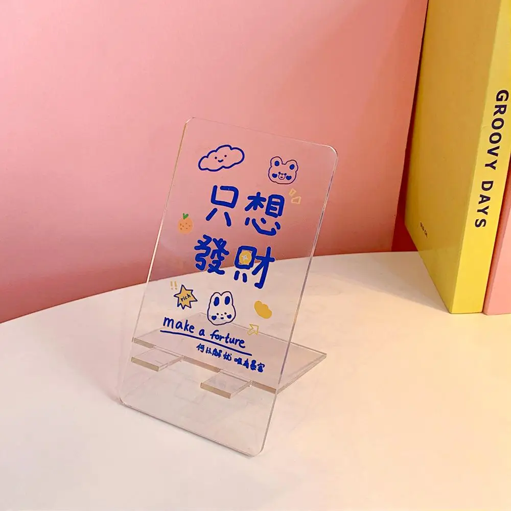 카와이 휴대용 휴대폰 거치대, 귀여운 전화 스탠드, 거치대 태블릿 PC 거치대, 사무실 문구, 신상