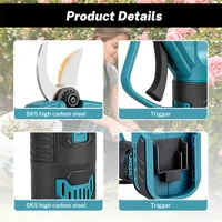 Ciseaux électriques 30MM, 2 vitesses, sans fil, pour la coupe des branches d'arbres fruitiers, outils électriques pour batterie Makita 18V 2
