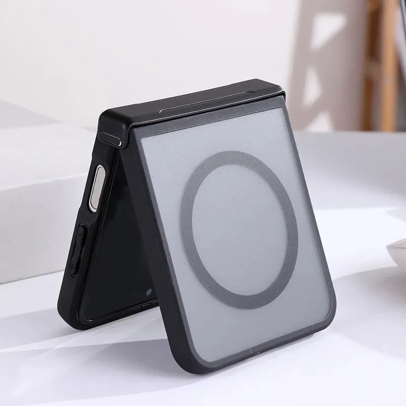 Shockproof Magnetic Magsafe Case with Folding Hinge for Samsung Galaxy Z Flip Series