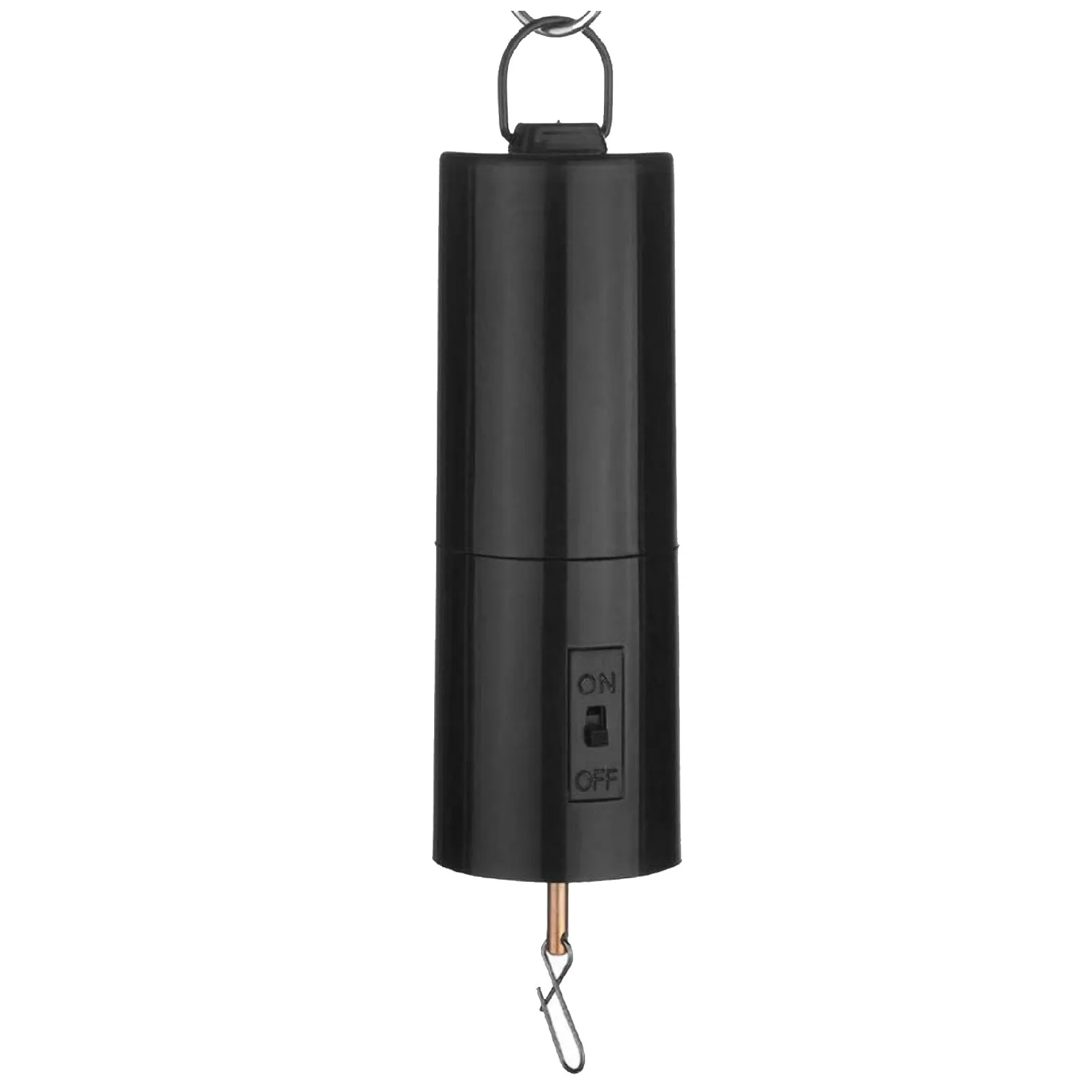 Wind chimes wind chime windmill spinner hanging rotating wind chime motor plastic battery powered with 6 pounds weight-bearing capacity
