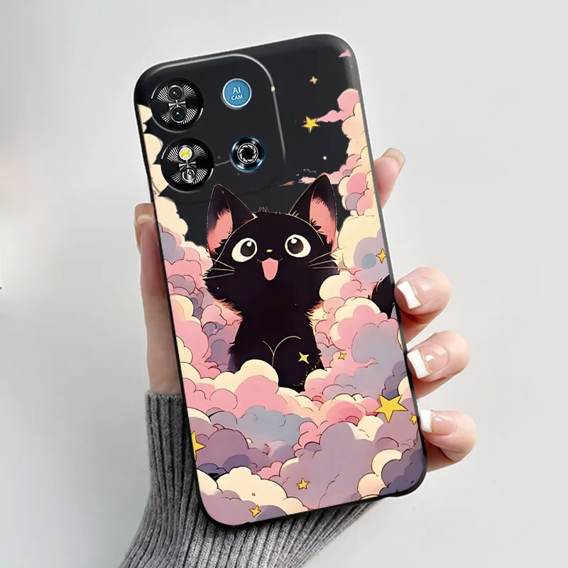 Aesthetic Luxury Soft Silicone Matte Phone Case - Cute and Cool Design