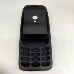 Durable 4G Battery Cover Housing Case for Nokia 2021 - No Keypad Replacement (Black)