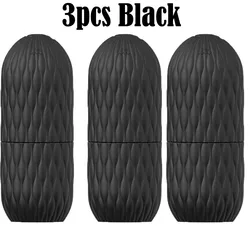 Cooling Ice Roller for Face and Eye Massage - Reusable Silicone Skin Care Tool for Pore Minimization (3pcs Black)