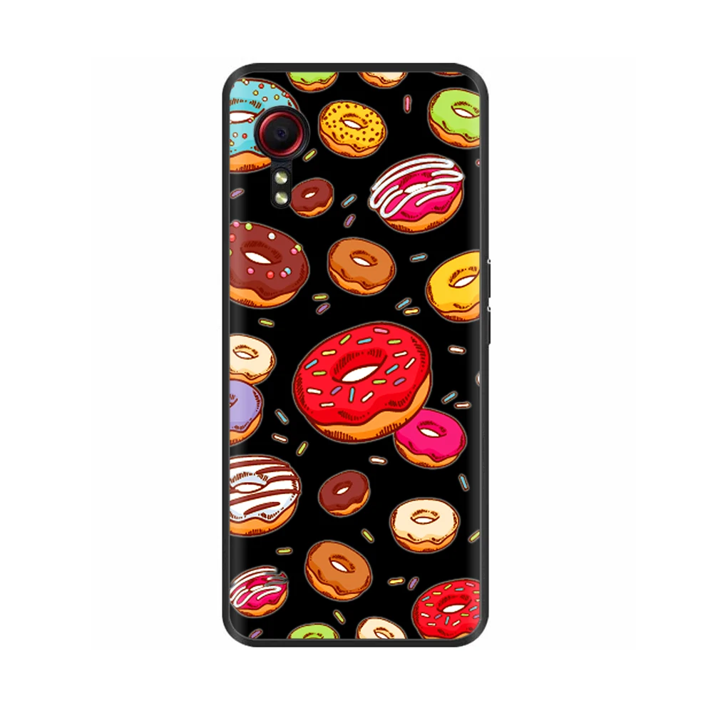 Soft Black Silicone Bumper Phone Case