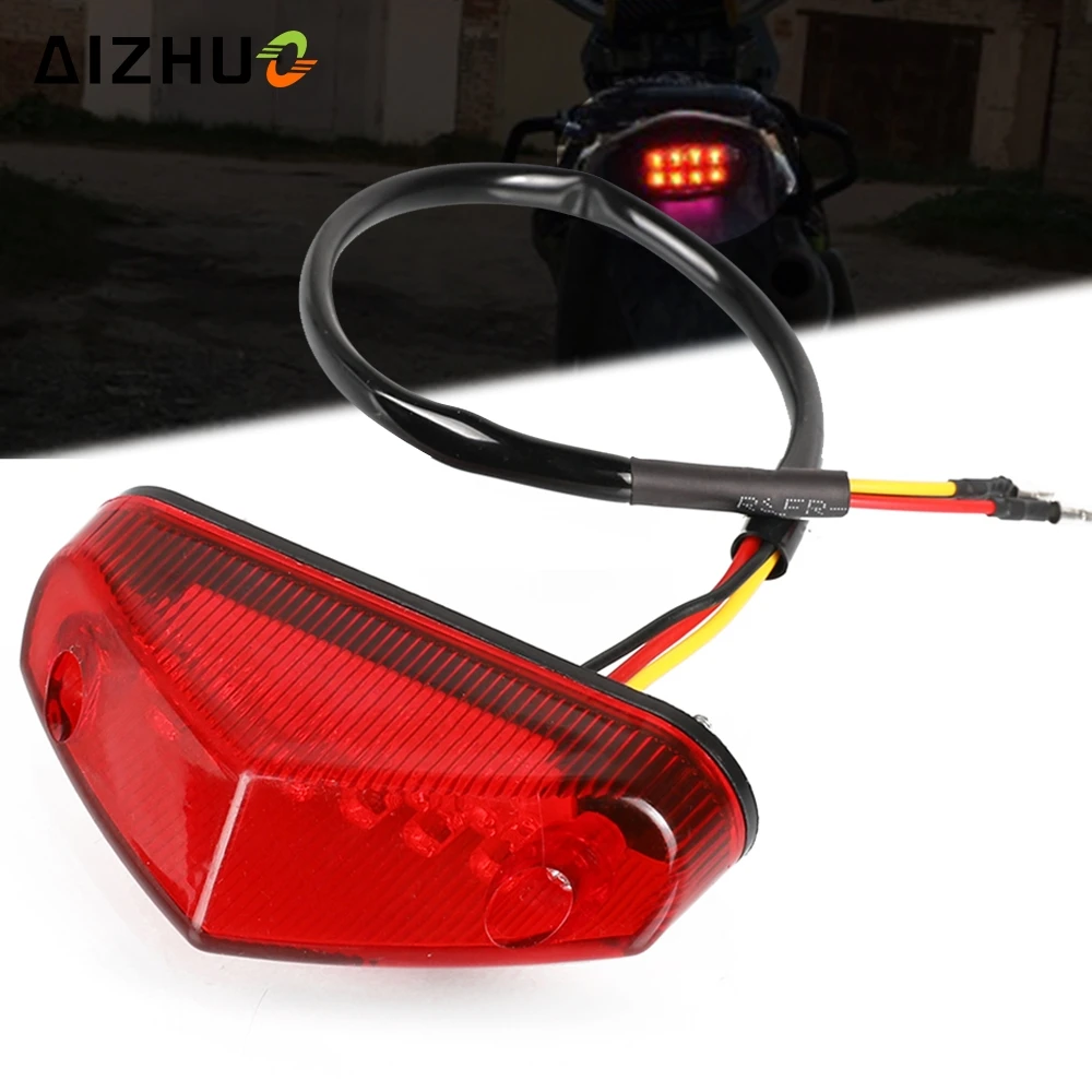 Feu Arrière & Stop Pour Sherco SE/SEF 125-500 (2014-2024) | Accessoire Moto Tout-terrain, Installation Simple - 8