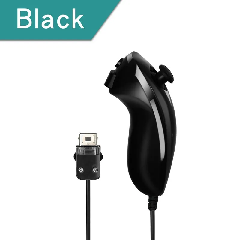 Wireless Remote Gamepad Controller Compatible Nintendo Wii Console Nunchuck Remote Control Joystick Joypad Optional Motion Plus 