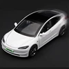 1:32 2024 Model 3 Alloy Car Model Diecast Metal Vehicles Car Model High Simulation Sound and Light Collection Childrens Toy Gift 6
