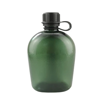 American style Tritan kettle, Outdoor sports water bottle, Portable kettle for outdoor training US tactical kettle, BPA free, 1L
