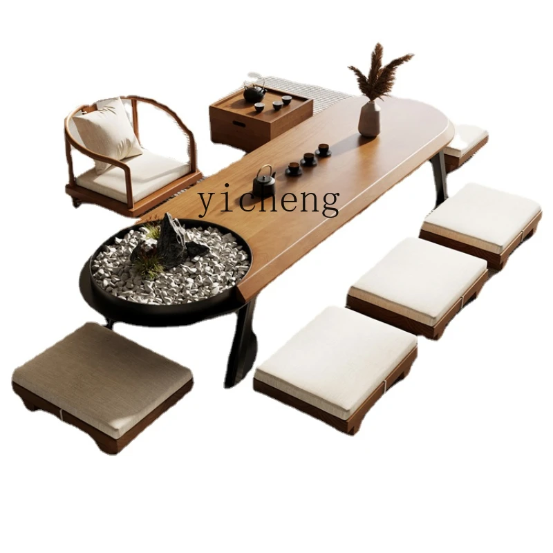 XlSolidWoodTatamiBedBreakfastJapaneseShortTableTeaBayWindow