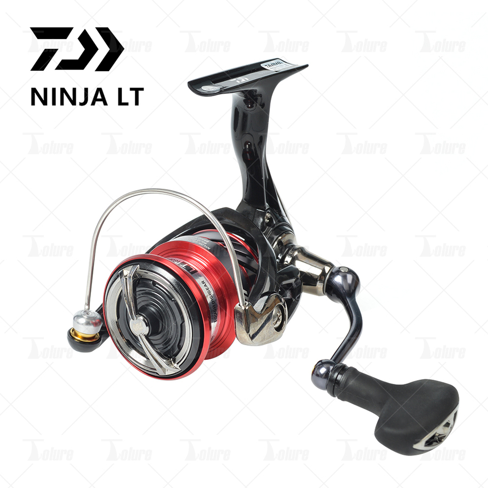 DAIWA Original NINJA LT Spinning Fishing Reel 4BB 5.1-6.2:1 MaxDrag5-12kg Long Cast-ABS 1000 2000 2500 3000-C 4000-C 5000-C 6000