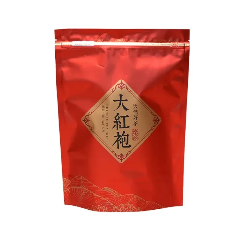 Chinese Lapsang Souchong Tea Pot SetBags Zipper Bags Wuyi ZhengShanXiaoZhong Tea Packing BagRecyclable Packaging 250g tea bags tea packaging paper