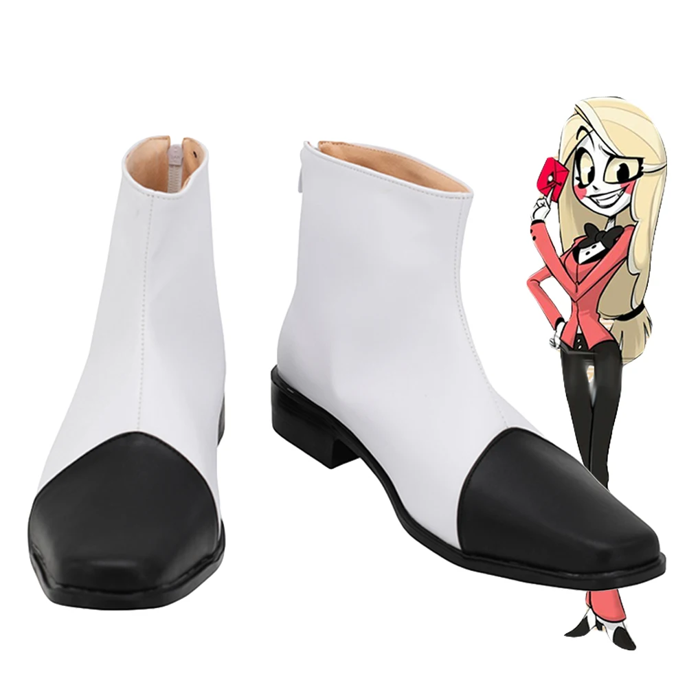 

Женские кожаные ботинки для косплея с аниме «Чарли морнинстар»