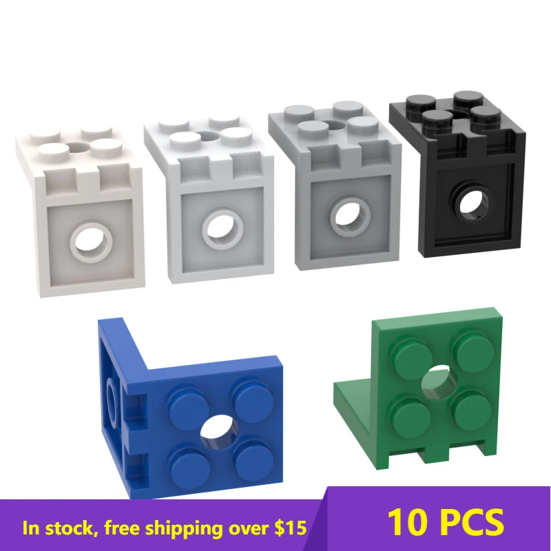 

10PCS MOC Bricks Compatible Assembles Particles 3956 2x2-2x2 for Building Blocks Parts Enlighten Block Bricks Educational Toys