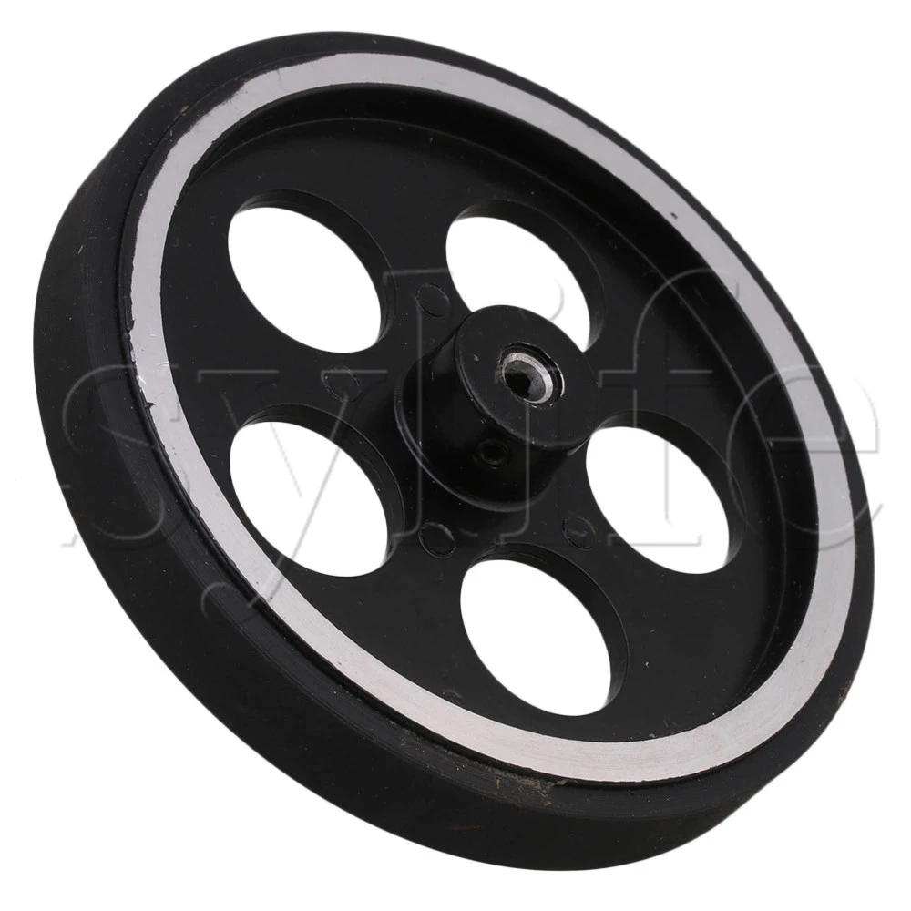 Aluminum Encoder Wheel Meter Wheel for Rotary Encoder 300mmx5mm w/Wrench