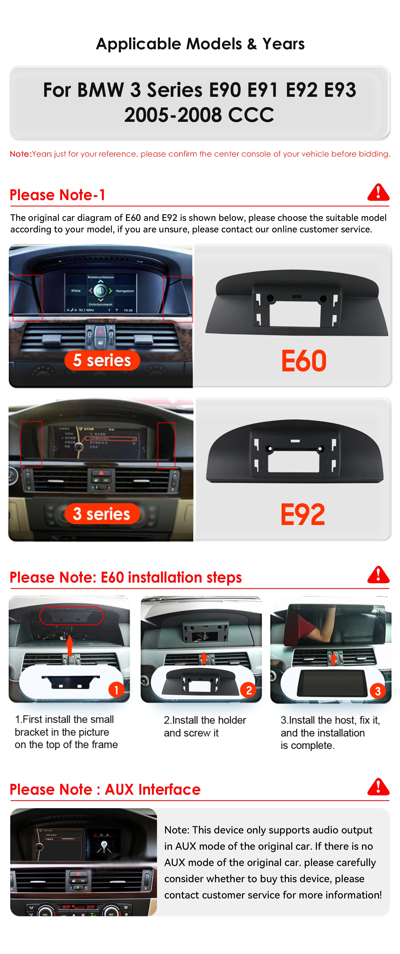 10,25 "Carplay Android 13 Auto Auto radio Für BMW 3er E90 E91 E92 E93 CCC CIC Multimedia Player 4G Autoradio 2din BT Bildschirm – Detail 3