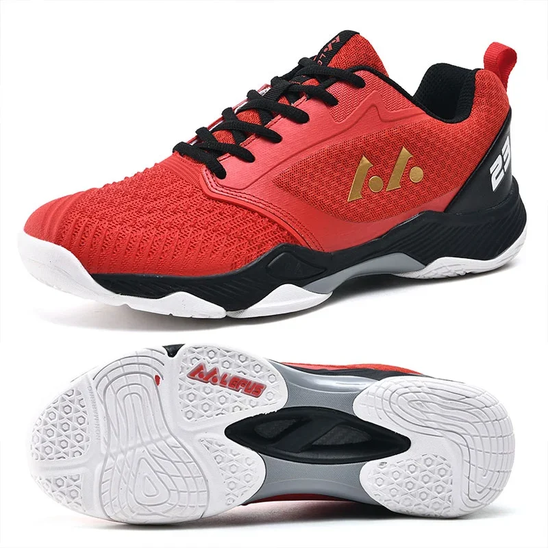 Professional Badminton Men Shoes Couple Gym Walking Sneakers Men Volleyball Shoes Mesh Breathable Sport Tennis Size 36-46