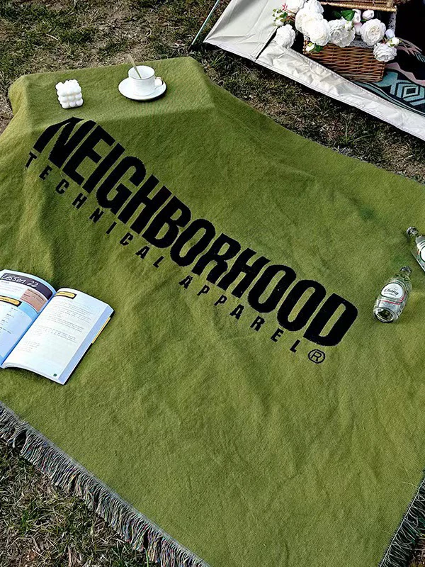 Olive een Trendy Cam Tablecloth Sofa Towel Mat Blanket Casual Carpet Cover Luxury Knitted Blanket High Breathabili