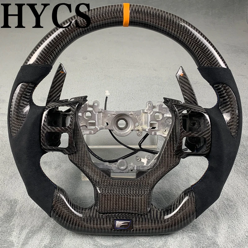 CustomizedCarInteriorAccessoriesCarbonFiberSteeringWheel