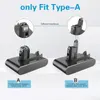 22.2V  ForDyson  9800/4800mAh typ A li-ion bateria odkurzacza forDyson DC35, DC45 DC31 DC34 DC44 DC31 zwierzę DC35 zwierzę 4