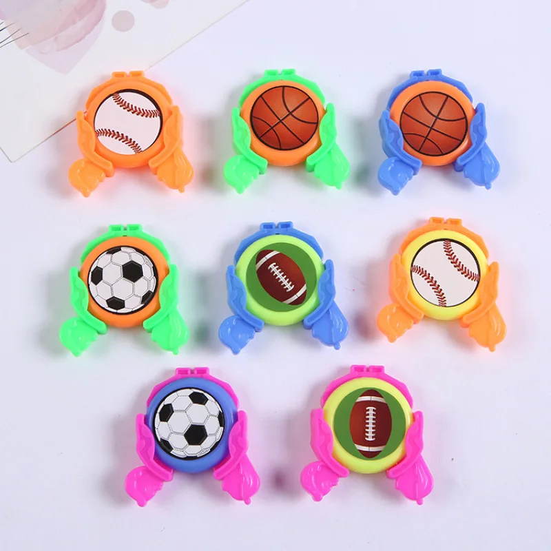 50pcs/lot Football Launcher Frisbee Launcher Ejection Rotating Frisbee