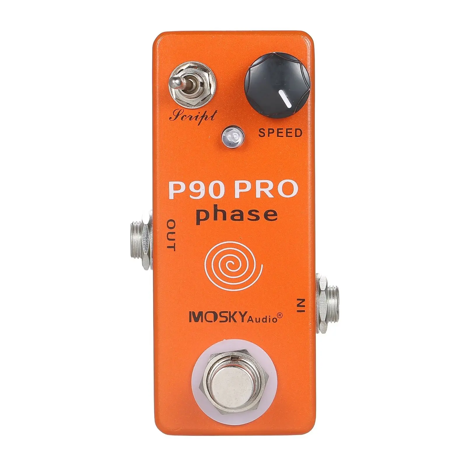 MOSKYaudio P90 PRO PHASE Phaser Pedal Guitar Effects Single Mini Vintage Phaser Pedal Effect Pedal