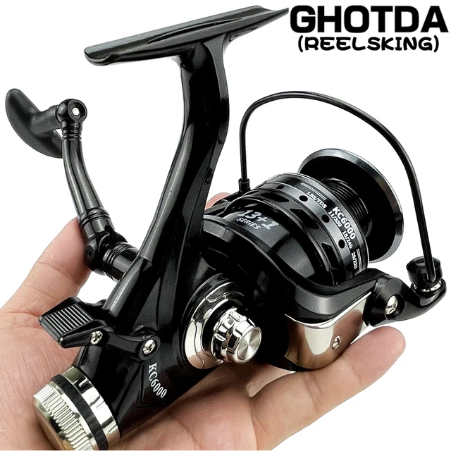 GHOTDA Brand Good Quality Carp Fishing Reel Gear Ratio 5.2: 1 High Speed  Spinning Casting All Metal Line Cup 3000-6000 Series - AliExpress