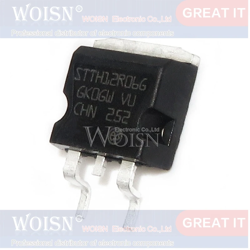 5PCS SKB15N60 K15N60 HUF75332S3S 75332S IRF9530NS F9530NS RF2001N3D 2001N3D STTH12R06G STTH12R06 2SJ412 J412