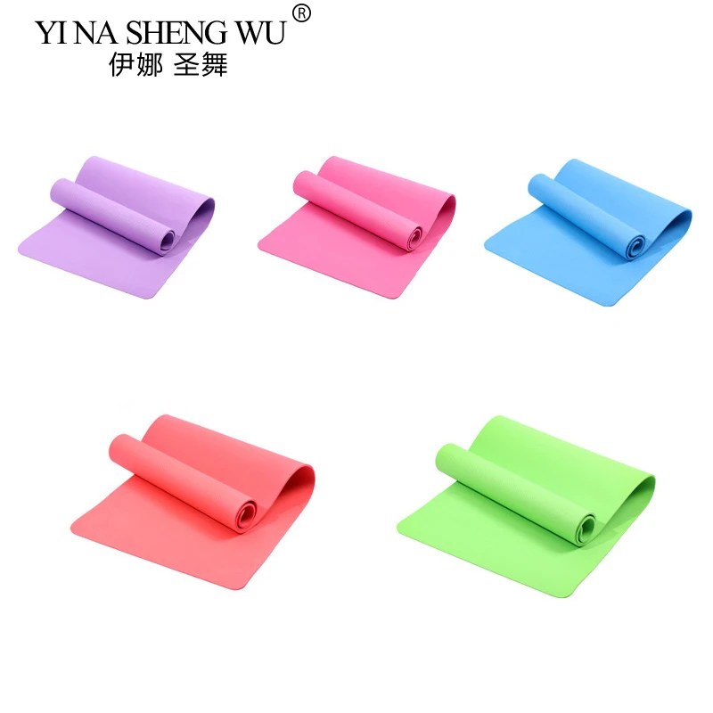 6MM Thick Yoga Mat Anti-skid Sports Fitness Mat EVA Comfort Foam Yoga Matt for Exercise, Yoga, and Pilates Gym Meditate