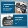 Philips Norelco Bodygroom Series 7000 BG7030, Adjustable Comb, 3-11mm, ContourFollowing 4D Shaver, 80 Min Cordless Use 3