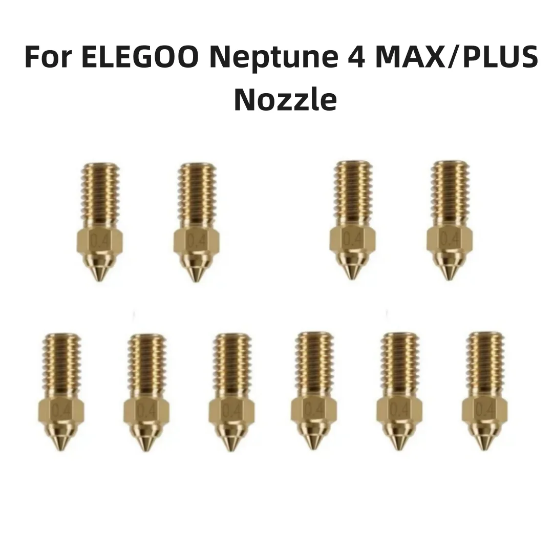 

Сопло для ELEGOO Нептун, насадка 4Max/4Plus, высокоскоростные сопла, полная сборка, официальные аксессуары для 3D-принтера, 10/5/3 шт.