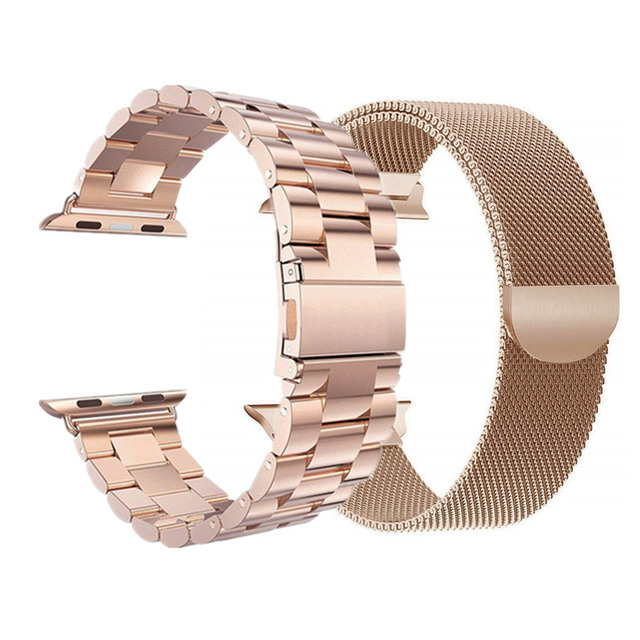 PCS strap for Apple watch series 7 45mm/41mm 42mm 38mm matal correa Stainless steel bracelet iWatch band 6 5 4 3 Se 44mm 40mm