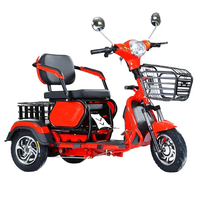 Customizable Manufacturer CE L2 48V 60V 500W Leisure 3 Wheel Electric Tricycle